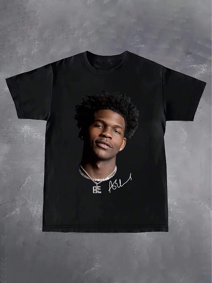 Camiseta gráfica de baloncesto hip-hop para mujeres - Diseño "Be ASU", cuello redondo, poliéster transpirable, estilo casual, ropa para todas las estaciones, camiseta de uso casual| Diseño de hip hop| Ajuste Cómodo, Camisetas para Damas - Negro - Ver 1