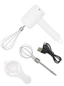 Whisk Blender Multi Specification Optional 3 Speed Adjustable Single Wand Double Wand Electric Milk Froth Mixer With Display, Hand Mixer, Coffee Foam, Portable Blender, Cappuccino Blender, Household Kitchen Tools (Single Wand 800mAh/Double Wand 1200mAh)