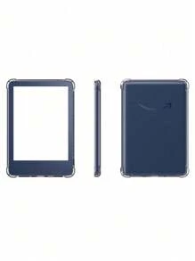 1 pièce Étui de protection à coussin d'air transparent aux quatre coins, antichoc, convient pour la couverture de livre électronique
