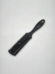 Double-Sided Trimming Comb, Professional Trimmer Razor Double-Blade Scissors Hair Thinning Comb Fine Hairstyle Cutting Tool Blade Haircutting Comb Tool Double-Edge Razor - Multifunctional Hair Clipper, Suitable For All Hair Types, Can Trim, Thin And Cut Bangs, Perfect For Beauty Grooming And Gift-Giving, Hair Styling Set, Hair Styling Tools, Hair Accessories, Hair Styling Tools,Travel,Birthday - Multicolor - View 7