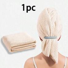 1pc/2pcs/3pcs Women's Large Size Microfiber Hair Towel, Soft Quick-Dry Headband With Elastic Edge For Wet Curly Long Hair, Anti-Frizz Microfiber Towel,Travel Essentials,Travel Essential,Hairstyle,Hairdressing,Hair,Travel,Hair Products,Hair Tools,Hair Stuff,Barber,Barber Accessories,Barbershop,Hairdressing Equipment - Multicolor - View 27