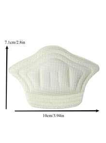 1 par de reductores de talla de zapatos, un relleno mágico para encoger un tamaño, evitar que los zapatos se resbalen, almohadillas para el talón interior para zapatos que quedan demasiado grandes, ajustables para reducir el tamaño.