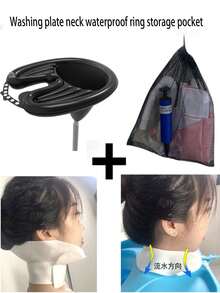 1 件成人斜躺洗发盆，适用于产后、孕妇、儿童、老人、病人、家庭护发 - 彩色 - 查看 4