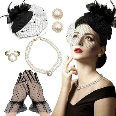 Black Fascinators H…