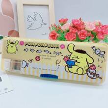 Sanrio卡通授权Kuromi Melody Hello Kitty双面铅笔盒文具盒多功能带卷笔刀开学用品文具