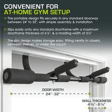 Wall-Mounted Pull-Up/Chin-Up Bar, Heavy Duty 300 Lb.Capacity - Multi Grip Light - View 5