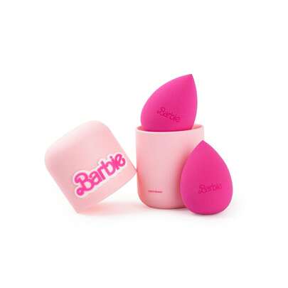  Vanilla Underground X Barbie Womens Pink  | Barbie Makeup Sponge | Officially Licensed Merch