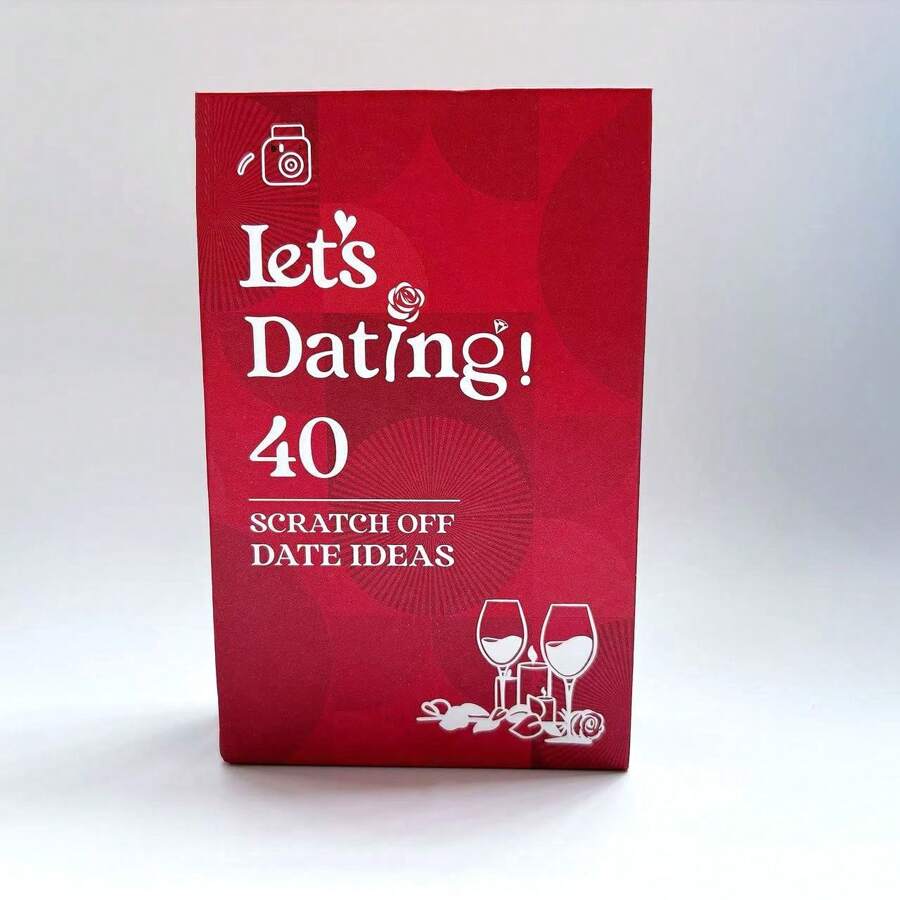 Date Night Creative Adventure Game -40 Interactive Scratch Cards For Couples | Anniversary Gifts, Surprises For Newlyweds, Christmas Gifts For Him/Her | Adult Interactive Board Game, Romantic Couple Card Game, Contains 40 Unique Gameplays, Thoughtful And Mischievous, Suitable For Couples/Date Nights, Creating Memories With Interactive Gifts