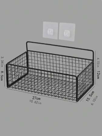 Badrumshylla, borrfri toalettbord väggmonterad förvaringshylla för badrum, kök, dusch