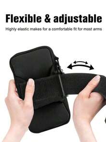 Marsupio riflettente per la vita per uomo e donna, marsupio unisex per corsa e attività all'aperto - impermeabile e regolabile, con tasca portacellulare aderente, ideale per jogging all'aperto e bicicletta, borsa sportiva per fitness, esercizio, viaggio, vacanza, accessorio da viaggio essenziale, durevole, borsa da braccio per escursionismo