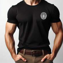 MIL200FIT Men T-Shirts - Black - View 1