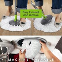 2025 Popular Styles Spin Mop Bucket SystemMasthome Pedal Spin Mop And Bucket With Wringer Set EasyWring Microfiber Mop With 3 Mop Pads 360°Spinning Floor Cleaning System Home And Office SuitableFamily Choice