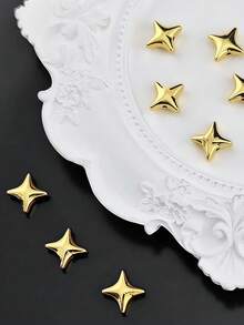 160颗芒状间距珠。适用于耳环、项链、手链、串珠、钥匙扣、珠宝制作。钥匙扣装饰，DIY魅力配饰。制作您自己独一无二的珠宝。DIY魅力珠宝配饰。工艺品和日常礼品 - spacer bead - 查看 16