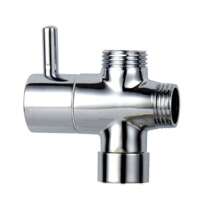 Multi-Functional All-Copper Three-Head Four-Way Quick-Opening Water Divider Shower Valve Faucet Conversion Valve With One Inlet And Two Outlets