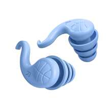 1 Pair Reusable Silicone Sleep Earplugs, Noise Reduction Earplugs For Sleeping, Painless For Work And Study, Ensure Peaceful Sleep, Suitable For Travel And Home Use