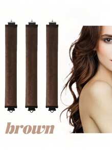 6/4/3pcs Hair Styling Tool Set, Heatless Curlers, Convenient Hair Roller Curling Tool, Elastic Hair Curler, Sleep Hair Styling Tool, Ladies Foam Curlers,Back To School,Travel Holiday Essentials,Hair Accessories For Women