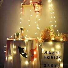 Caja de batería Luz de bola blanca pequeña Cadena de luces 1.5M10LED/3M20LED/6M40LED/10M80LED Luz de hada de burbuja Luz de hada blanca cálida Guirnalda de luz de hada Boda Cumpleaños Fiesta Navidad Exterior Camping Decoración de ambiente