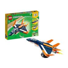 Lego 31126 Supersonic Jet Creator 3 In 1 Kidsren's Toys Educational Building Blocks