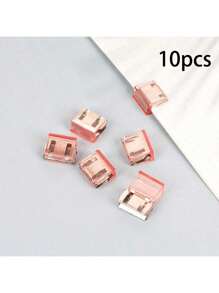 2/4/5/6/10/12/15/20/25/30/35/50 Stück unsichtbare Hosenbeinverkürzungsclips, verhindern Schleifen der Hose, näh-freie versteckte Beinverschlussvorrichtung, verhindern Schleifen des Hosensaums