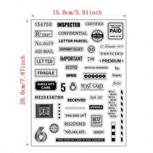 Matrices de découpe en acier au carbone, moule de découpe de timbre commémoratif, outil artisanal en papier pour la découpe de matériaux fins, la décoration de cartes de vœux, l'gaufrage, les projets de décoration d'intérieur
