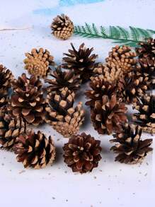 20 PIEZAS de 1-3CM Piñas en miniatura DIY para colgar en el árbol de Navidad, decoraciones de piñas de Navidad para fiesta, año nuevo y accesorios (estilo aleatorio) 30 PIEZAS Set de 10 piezas de 4-6cm Piñas en miniatura para decoraciones naturales DIY, colgantes para fiestas, decoraciones del árbol de Navidad y decoraciones de fiesta, variedad de estilos para elegir