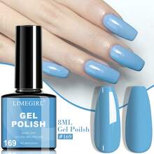 Limegirl凝胶指甲油套装，每瓶8毫升，UV/LED固化，持久耐用，不含酒精，适合DIY美甲沙龙，也是送给女性的礼物。