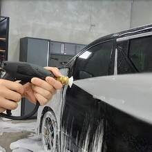 3000psi 高压清洗枪，1/4 英寸快速连接，M22-14 软管接头，适用于汽车表面清洁和高压清洗 - 黑色 - 查看 5