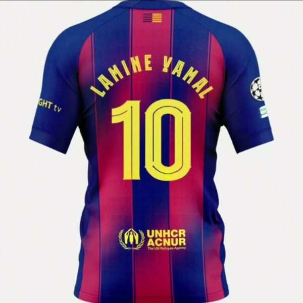 No10.L@/Minnn Yaaaa/Mal 10Football Jersey