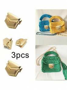 1/2pcs Zinc Alloy Snap Lock Buckle, For Making Wallets, Luggage Hardware, Climbing Carabiners - Multicolor - View 8