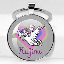 1个Kpop迷你照片钥匙扣，时尚玻璃材质，适用于最新专辑《Golden》、《Takedown》、《How It's Done》，可作挂件、收藏品、情人节礼物、小礼物、惊喜礼物、新款钥匙扣、音乐周边产品。 - 彩色 - 查看 18