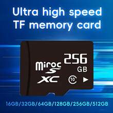 1张迷你TF/SD存储卡，容量选项：256GB、128GB、64GB、32GB、16GB、8GB、4GB，高速闪存TF/SD卡 - 黑色 - 查看 3