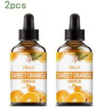 Hllozzi 30 ml/60 ml/100 ml Olejek eteryczny o zapachu słodkiej pomarańczy, uniwersalny, ekstrakt z owoców, aromat słonecznych cytrusów, odpowiedni do twarzy, włosów, skóry i ciała, można stosować z dyfuzorem/kamieniem aromatycznym/do masażu, pięknie zaprojektowany, przenośny, odpowiedni do domu, biura, podróży, przemyślany prezent dla przyjaciół - Olejek eteryczny ze słodkiej pomarańczy - Zobacz 13