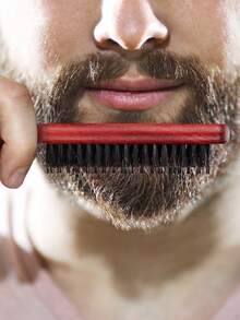 5pcs Wooden Handle Bristle Hair Brush Hair Beauty Tool For Home And Salon Use Effectively Removes Dust And Design - Multicolor - View 8