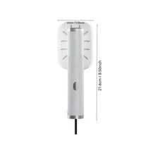 Mini Portable Folding Steam Iron, USB Powered New Clothes Steamer, Heats Up Fast, Handheld, Quickly Removes Wrinkles, Compact Handheld Steam Iron For Travel, College Dorms, Back To School, Apartments, Home Office - 白色 - 查看 11