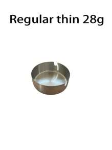 Thickened Anti-Fall Metal Stainless Steel Ashtray, Ins High-Grade Gift Ashtray. Minor Scratches Due To Craftsmanship Do Not Affect Usage.