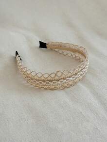 1pc French Headband, New Autumn Narrow Satin Solid Color Hair Clip, Elegant Minimalist High-Quality Headpiece For Washing Face,Hairband,Hair Hoop Headbands Hair Accessories Head Accessories - Multicolor - View 18