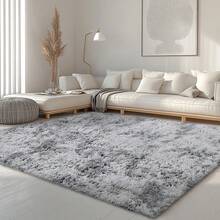 Übergroße Teppiche für das Schlafzimmer, dicke und strapazierfähige Teppiche für die Schlafzimmerdekoration, minimalistischer Stil für die Wohnzimmerdekoration, moderne, weiche und flauschige Teppiche in verschiedenen Größen erhältlich, elegante Wohndekoration, Kissen mit weicher Textur.