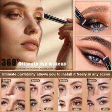 20支化妆刷，采用优质合成纤维制成，涵盖多种类型，例如日常散粉刷、粉底刷、晕染刷、定妆刷、腮红刷、遮瑕刷和眼影刷。适合所有肤质和人群，是旅行必备佳品，也是情人节、情人节、经济实惠的旅行化妆刷套装、送给女性的礼物、化妆师的理想之选，更是专业化妆师的完美之选。