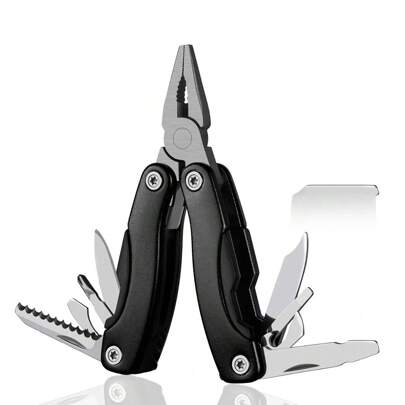 Multitool 13-In-1 Multitools Pliers With ​Professional Multi-Tool For Survival Camping And Hunting Gifts For Men Dad Hus Band Portable Pocket Multitool Pliers Knife Screwdriver Hand Tool For Outdoor Survival Camping Hunting And Hiking Gifts For Men