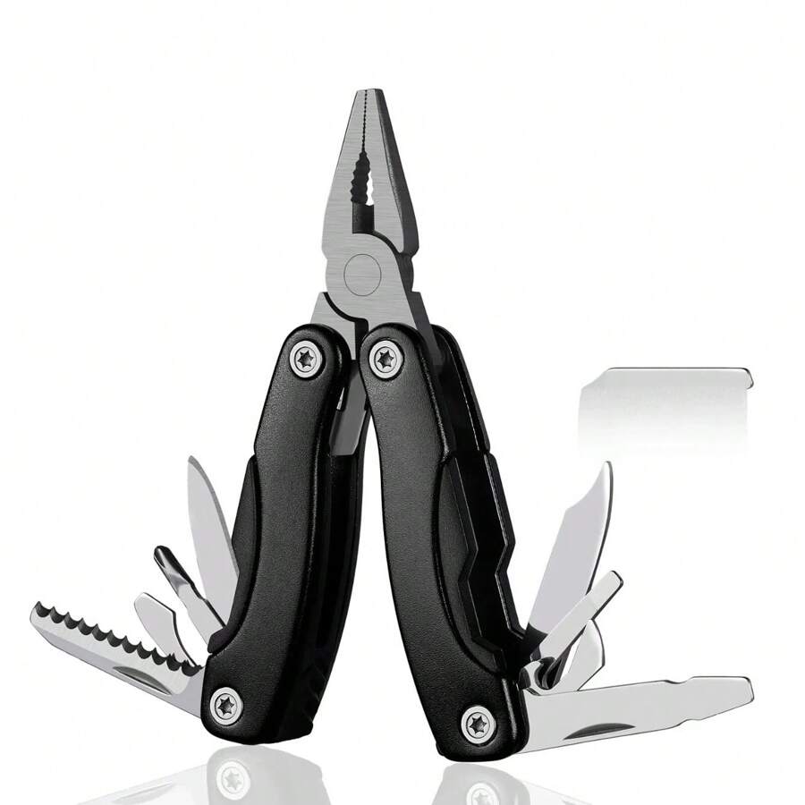 Multitool 13-In-1 Multitools Pliers With ​Professional Multi-Tool For Survival Camping And Hunting Gifts For Men Dad Hus Band Portable Pocket Multitool Pliers Knife Screwdriver Hand Tool For Outdoor Survival Camping Hunting And Hiking Gifts For Men