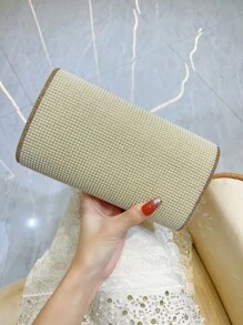 Women's Evening Clutch Rhinestone Clutch Shiny Shoulder Bag Pearl Purse Suitable For Party Wedding Date - 銀色 - 查看 7