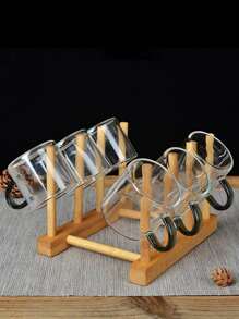 1pc Innovative Cup Holder With Drainage Function, Space-Saving Organizer For Home Kitchen Storage Home Bathroom Decor Fall Decor Back To School