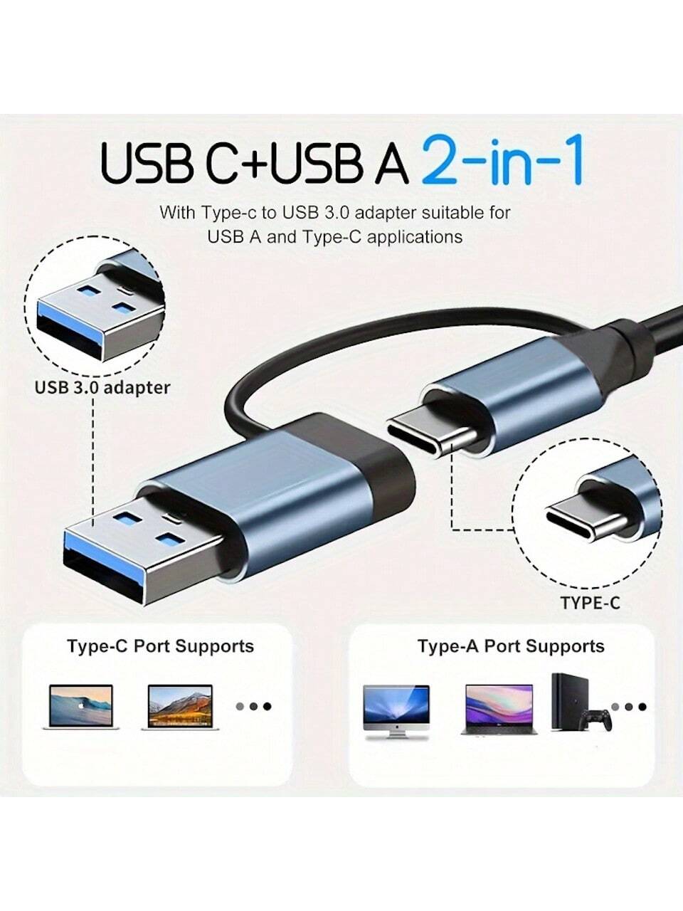 محول USB C متعدد المنافذ، محطة إرساء متعددة المناف...