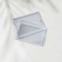 (1/3/6/10 Packs)Ultra-Thin Magnetic Card Holder For Baseball & Trading Cards - Hard Plastic 35pt Protector Case - Perfect Slim Holiday Gift For Christmas & Halloween