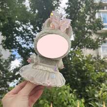 [Clothes Only] Clothes Suitable For 1st, 2nd, 3rd Generation 17cm Dolls, Party Dresses, Doll Clothes, Replacement Outfit, Blue Tulle Skirt