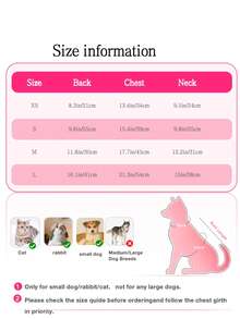 Pet Vest Outerwear, Small Cat & Dog Clothes, Suitable For Pomeranian & Poodle