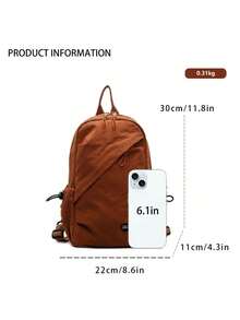 Multipurpose Small Backpack - Kaki - Voir 6