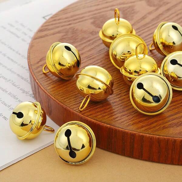 5 piezas Accesorios de campana de Navidad Llavero Colgante de campana colorido Adornos artesanales, Decoraciones de árbol de Navidad, Campanas de Navidad, Campanas de fiesta navideña, Adecuado para árbol de Navidad, hotel, restaurante, fiesta, decoración del hogar Decoraciones navideñas Decoración de habitación de invierno