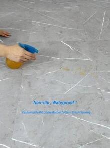 10 件自粘地砖贴纸，极简主义乙烯基地板贴纸，即撕即贴设计，适用于干净现代空间的自粘墙纸和瓷砖贴纸，浴室瓷砖贴纸，卧室装饰，墙壁壁纸，乙烯基包装，墙贴，自粘瓷砖，粘贴壁纸，房间装饰，墙壁装饰，家居装饰，客厅装饰