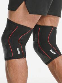 AOLIKES 护膝（1 对）7 毫米压缩护膝，适用于举重、深蹲、健身和其他运动